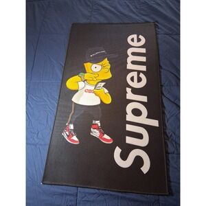 Supreme x Simpsons Custom Collector's  Rug-22"x31.5"